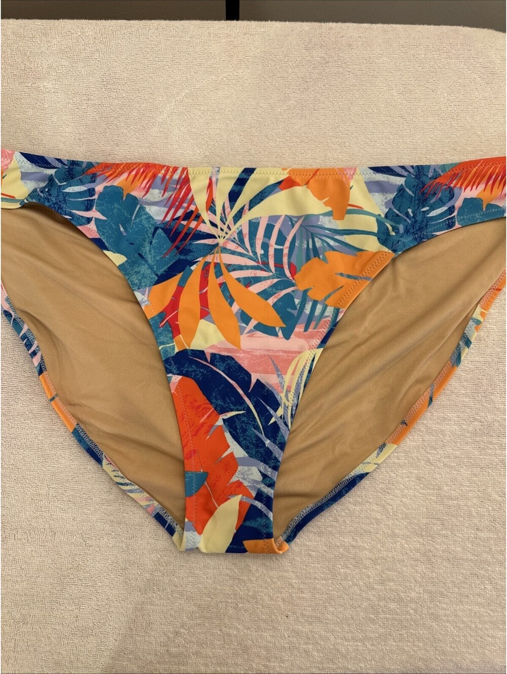 Old Navy Women’s Size 2X Tropical Colorful Print Mid-Rise Bikini Swim Bottoms